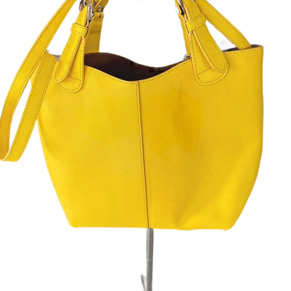 Yellow DKNY purse. Only worn a handful of times. - Picture 6 of 10